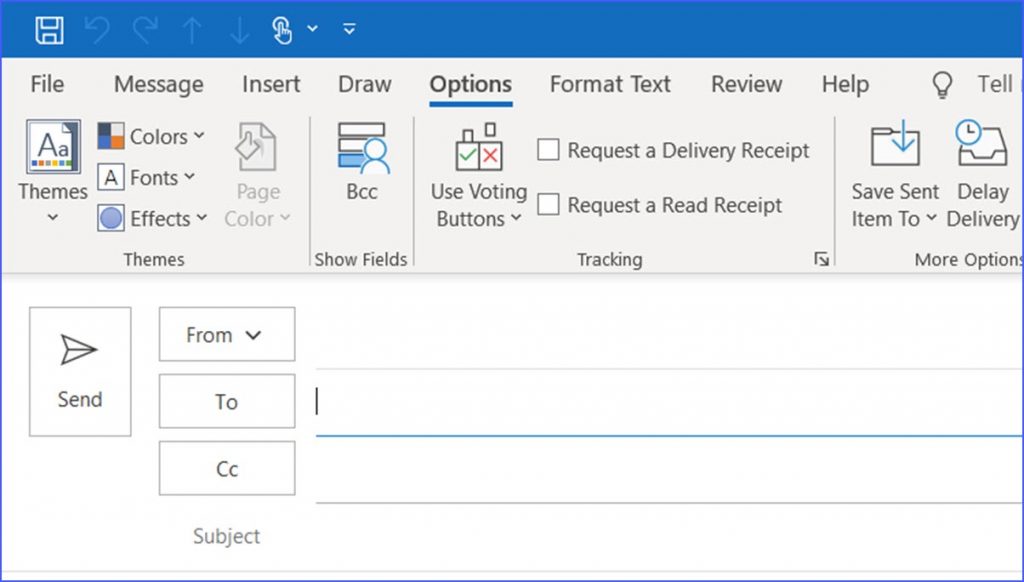 sending mail to private contact list outlook 2016