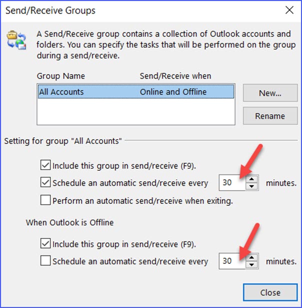 how to check my outlook email capacity