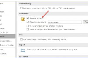 How to Show Reminders in Outlook Calendar