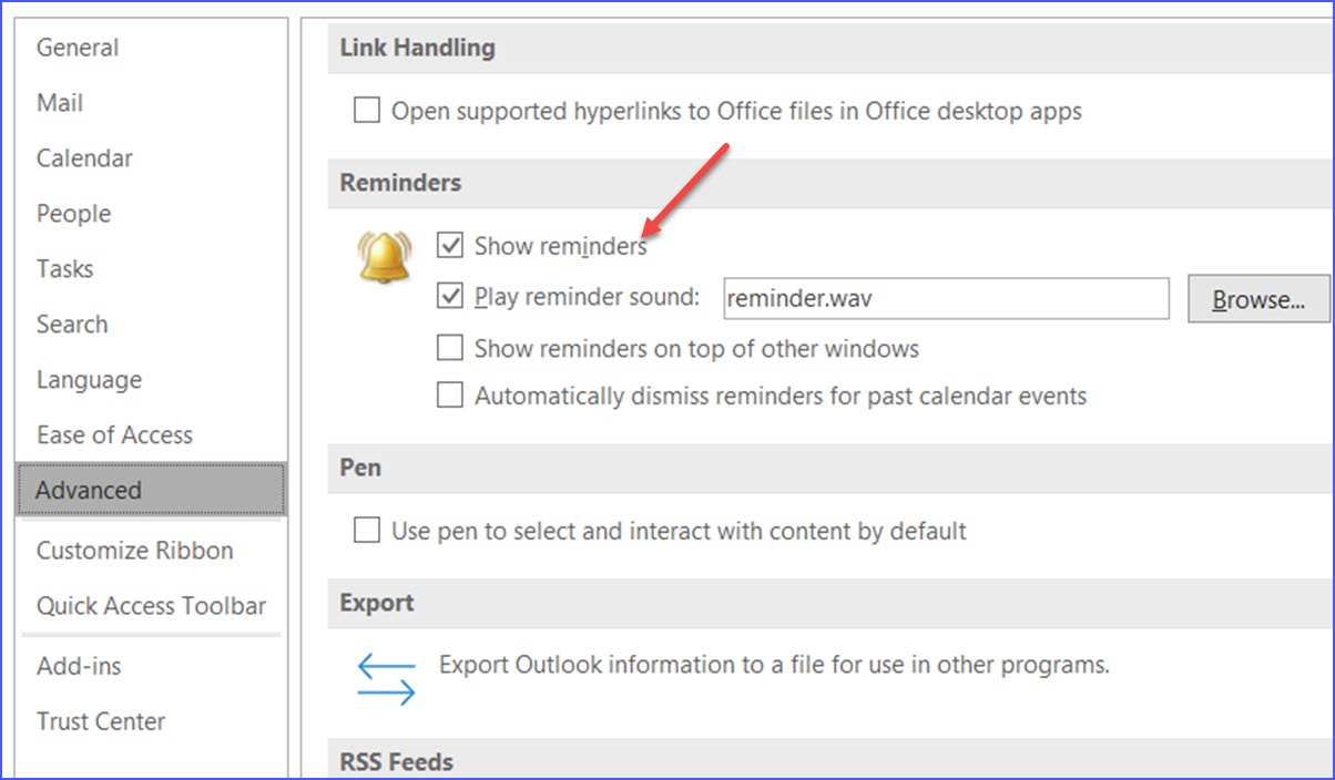 How To Show Reminders In Outlook Calendar ExcelNotes