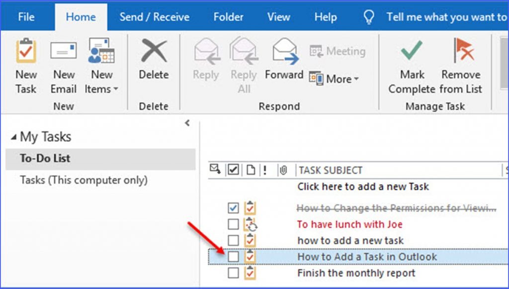 how to assign task in outlook