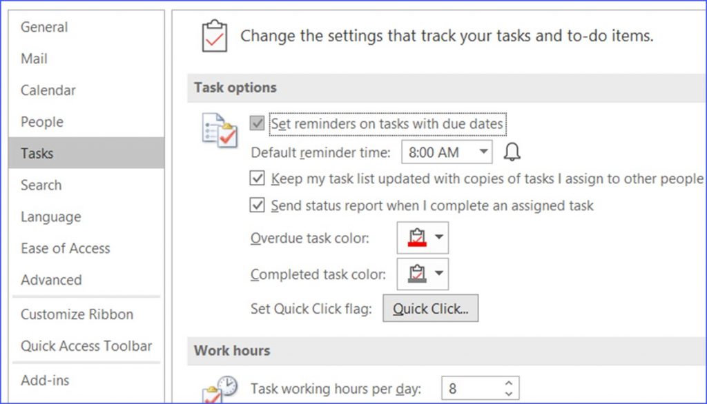 How to Set Reminders on Tasks with Due Dates in Outlook ExcelNotes