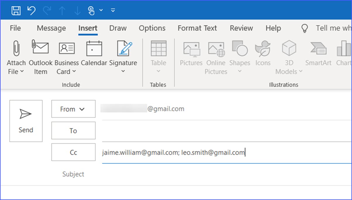 How to Send an Email to Hide Recipients in Outlook ExcelNotes