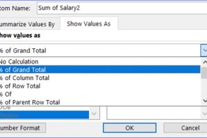 How to Add Percentage along with Sum in a Pivot Table