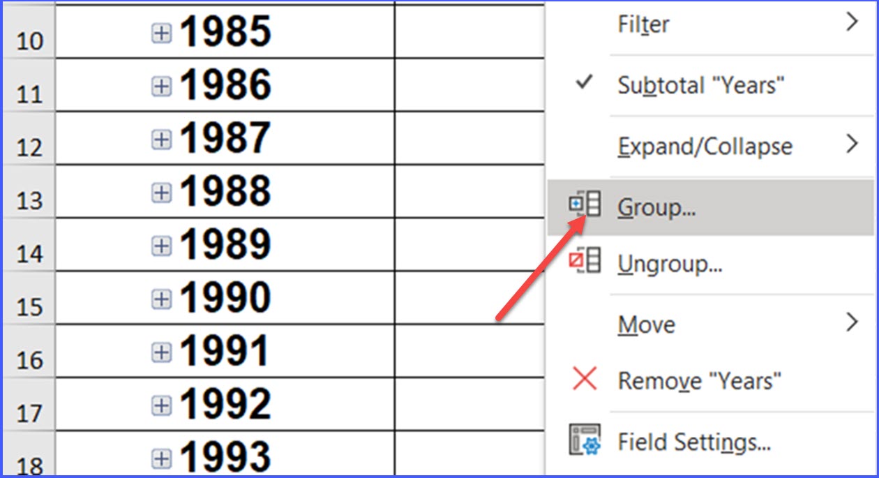 how-to-group-dates-in-the-pivot-table-excelnotes