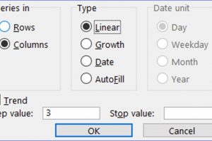 How to Fill Cells Down with a Step Value