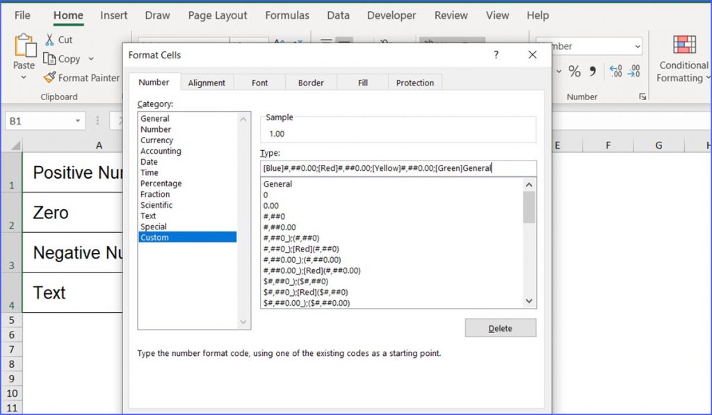 how to order number on excel
