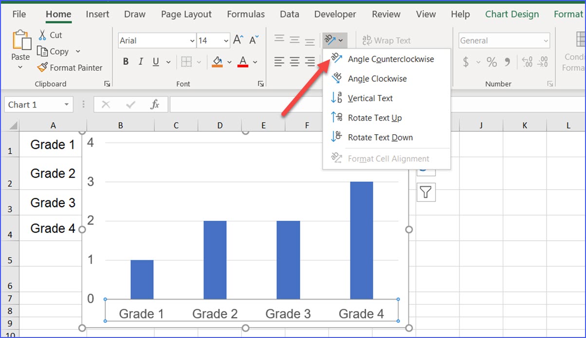 excel add counter up and down arrows