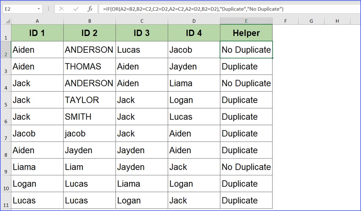 Vlookup To Find Duplicates In Two Worksheets