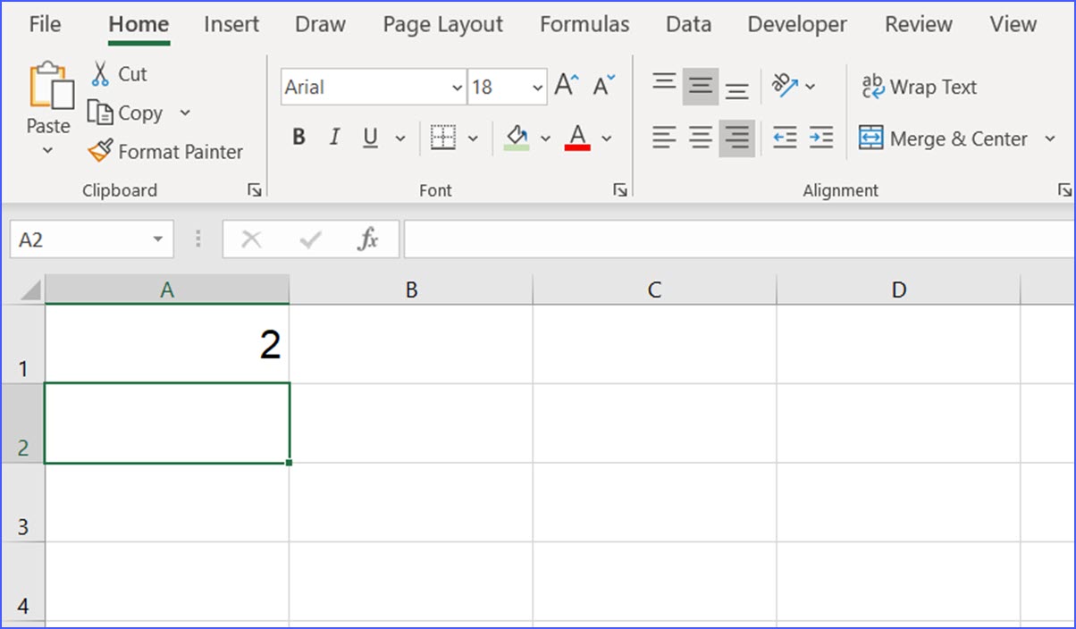 How to Enter a Number - ExcelNotes