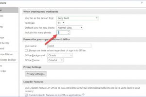 How to Change the Default Number of Worksheets