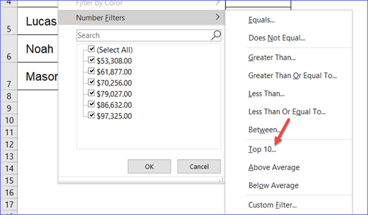 how-to-filter-a-data-range-to-have-top-10-values-excelnotes