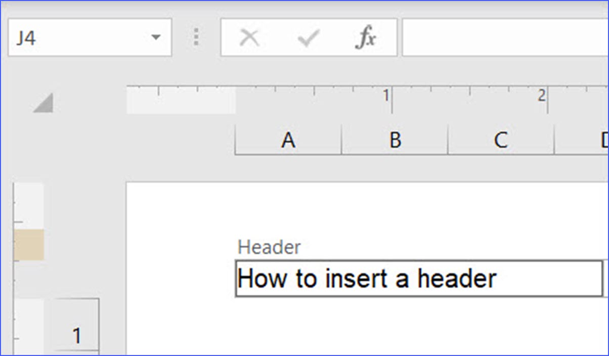 How to Add a Header and Footer in Excel ExcelNotes