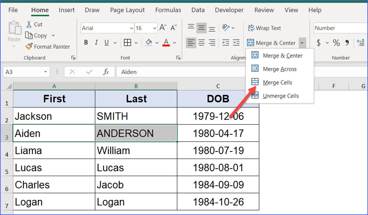 merging cells in excel to make the words center merging cells in excel to make the words center