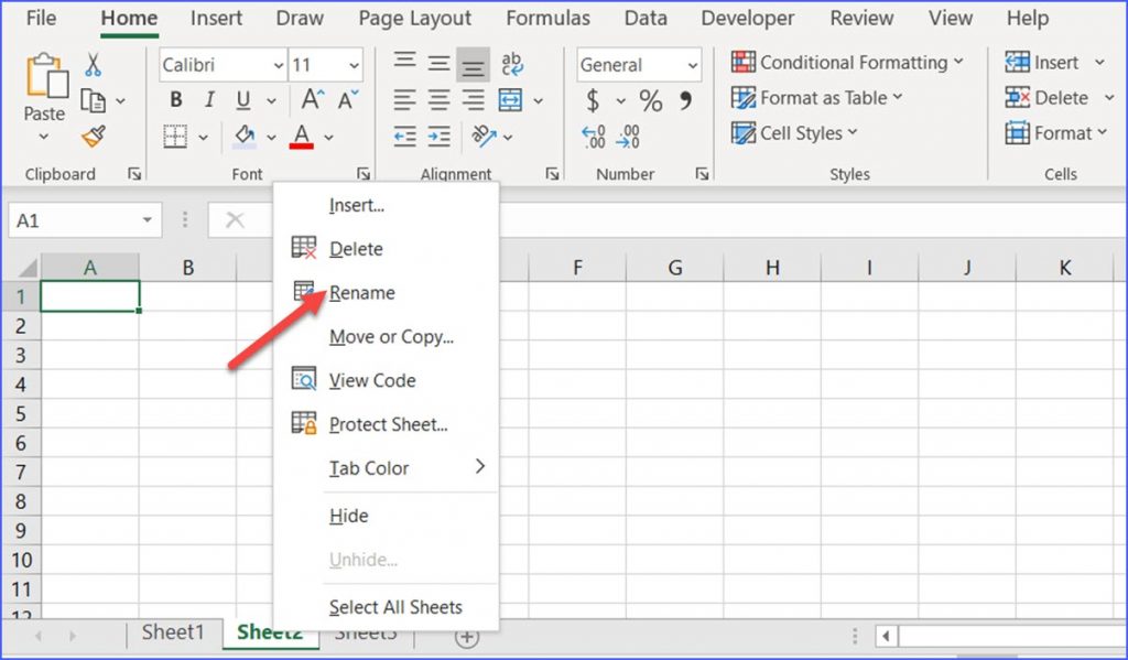 How To Rename A Worksheet ExcelNotes
