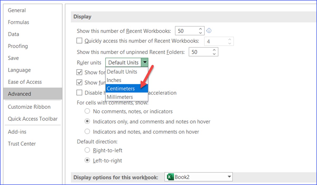 how-to-set-the-ruler-unit-to-centimeters-excelnotes