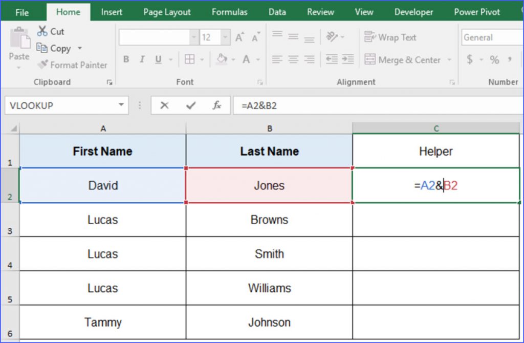 compare two columns in excel to find missing data