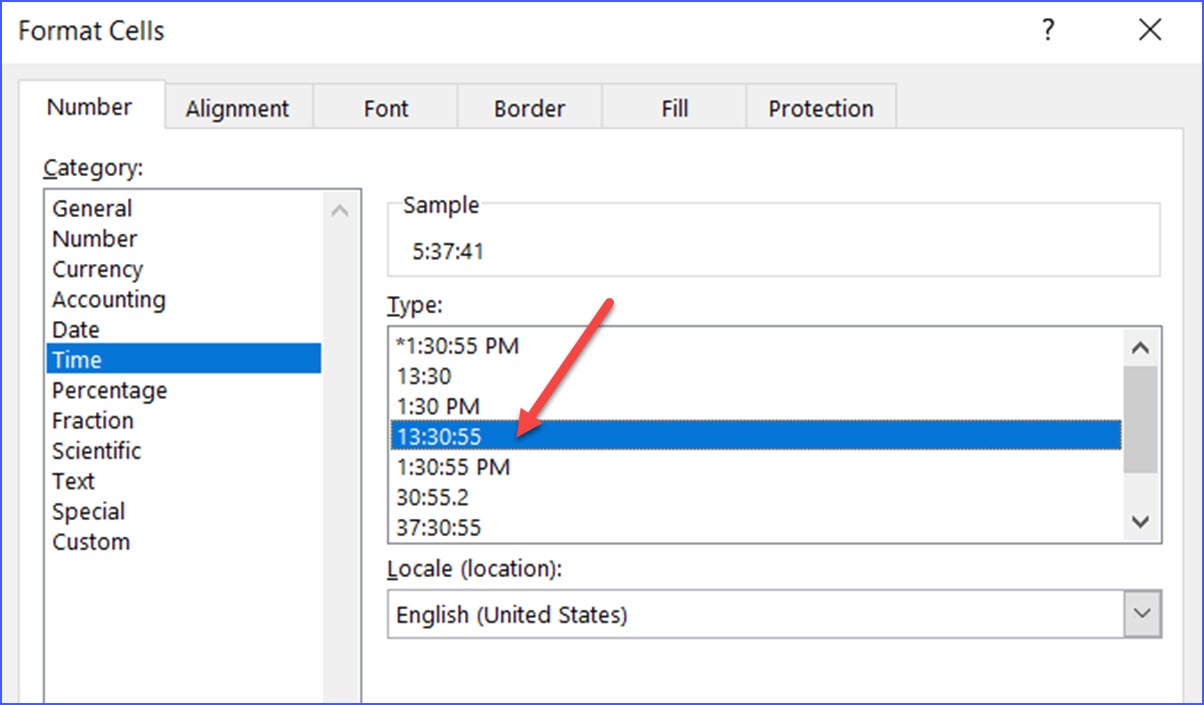 How to Change Time to Include Seconds ExcelNotes