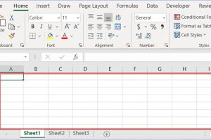 What is the Structure of an Excel Worksheet