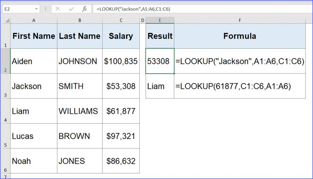 How To Use Lookup Function - ExcelNotes