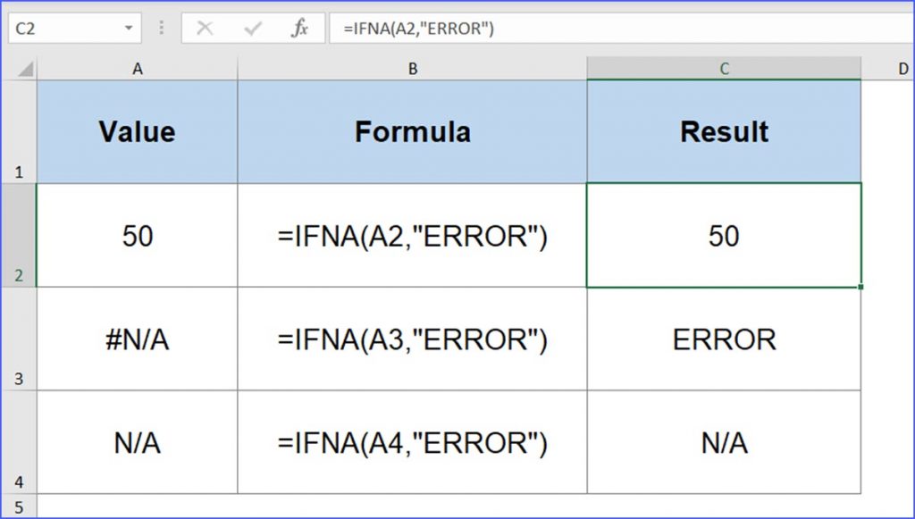 Ifna excel как пользоваться