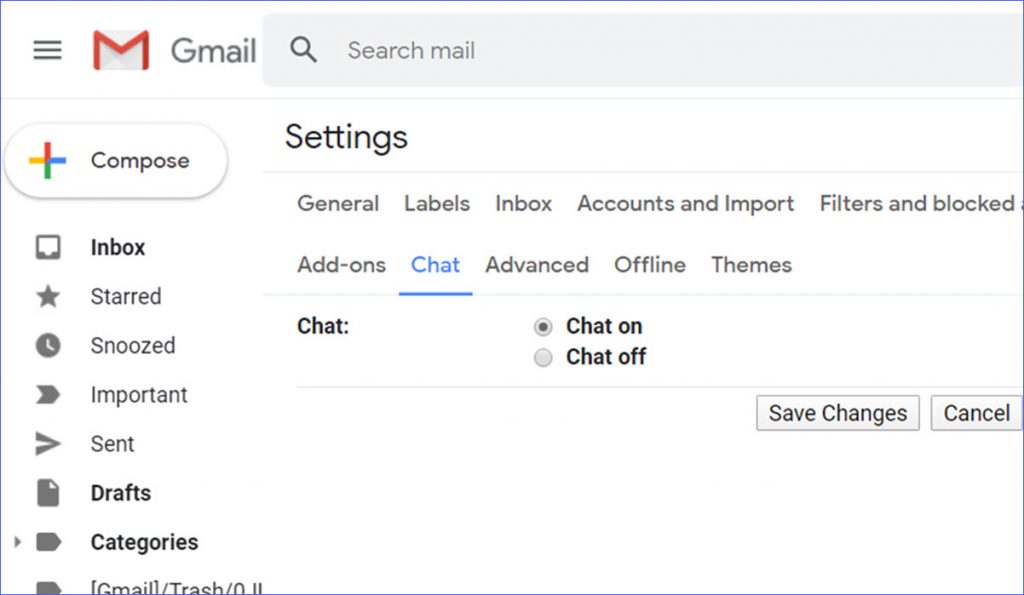 gmail chat adium