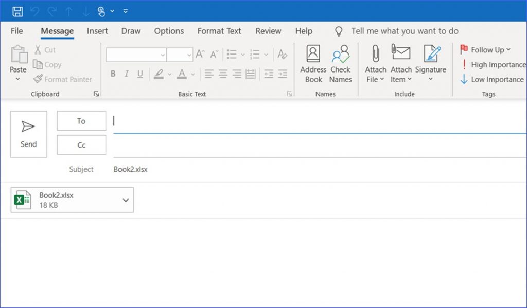 outlook mail merge from excel spreadsheet
