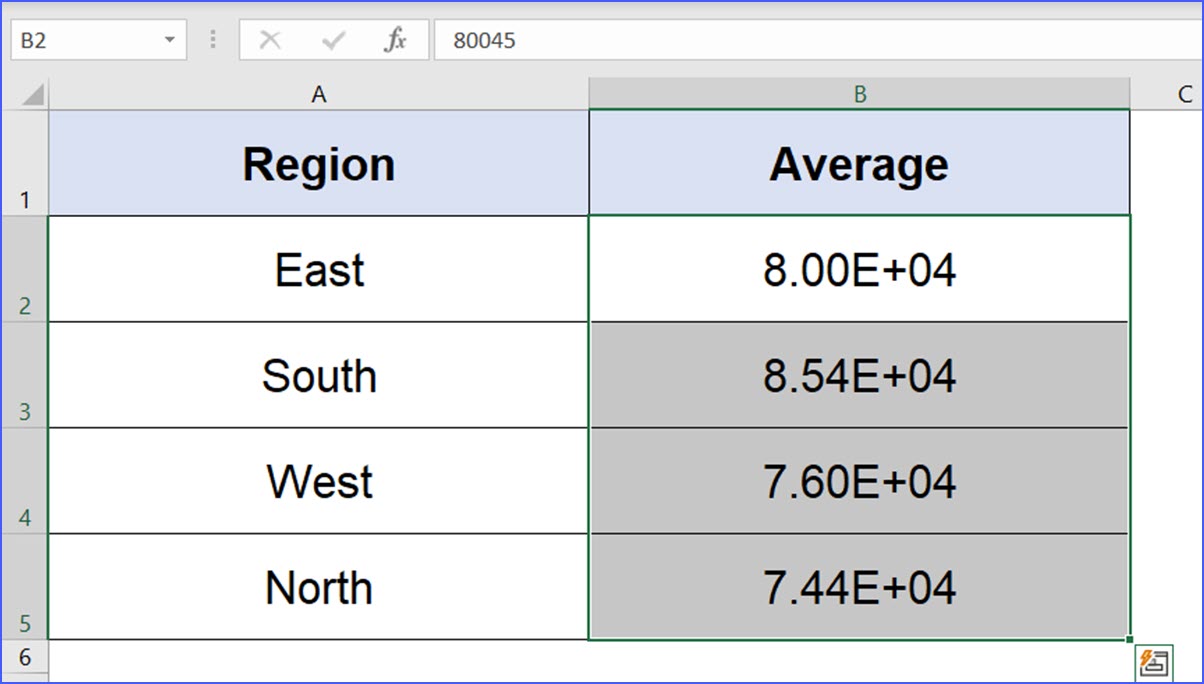 Ctrl Shift Caret Applies Scientific Format Excelnotes