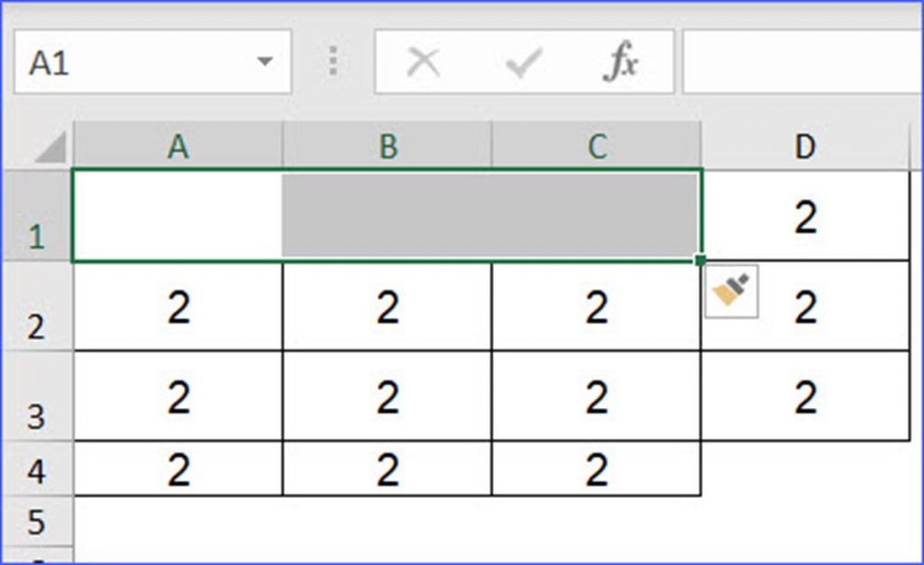ctrl shift v doesn t work in excel