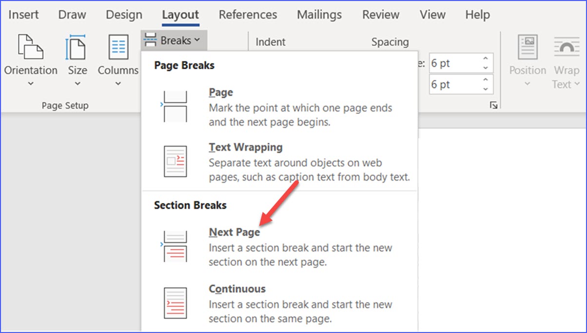 start page numbering on page 3 word for mac 2011