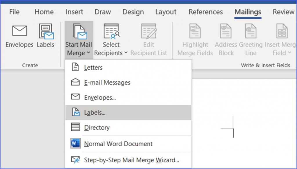 How To Create Multiple Address Labels In Word Zeleqwer