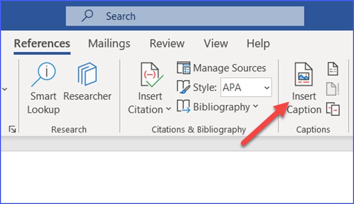 How to Insert Caption for an Image or Table in Word - ExcelNotes