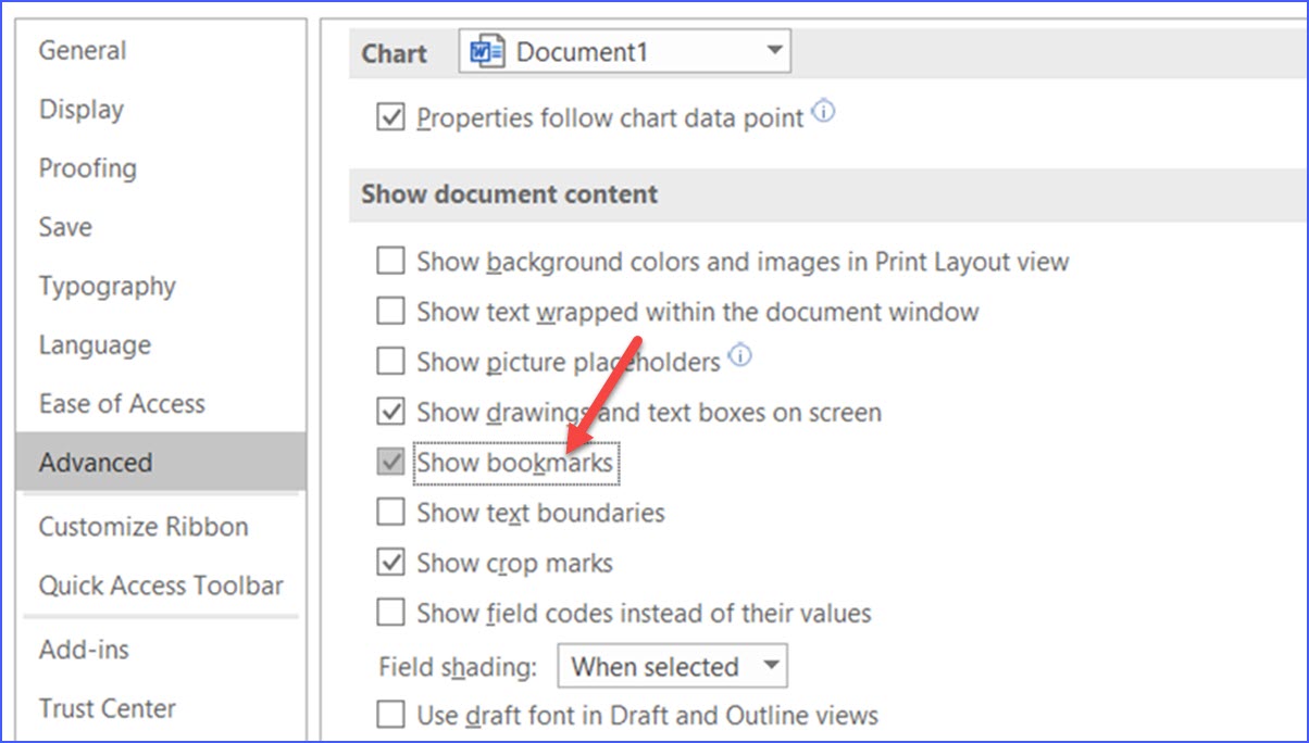 how-to-show-bookmarks-in-word-document-excelnotes