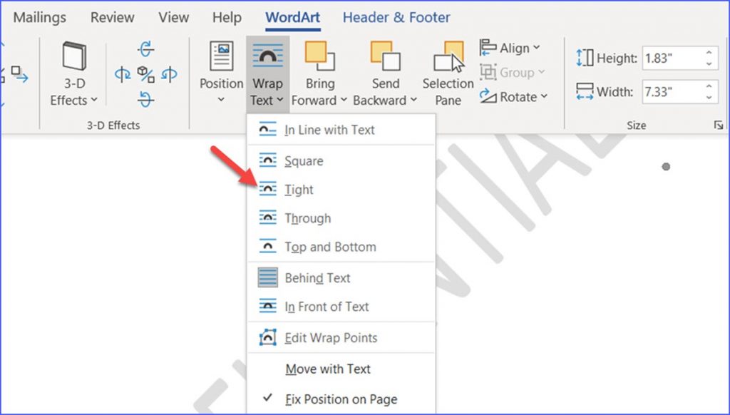 How To Bring Watermark To The Front In Word ExcelNotes