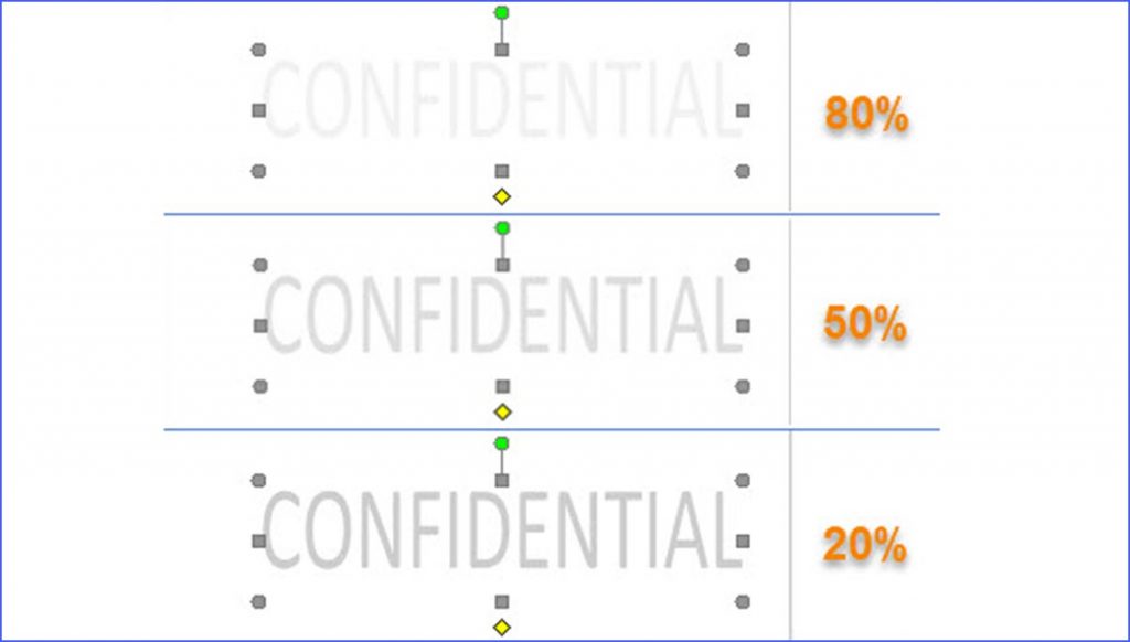 How To Change The Watermark Transparency In Word Excelnotes