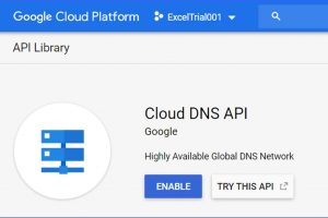 How to Enable Cloud DNS API on Google Cloud Platform