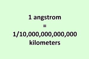 Convert Angstrom to Kilometer