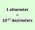 Convert Attometer to Decimeter