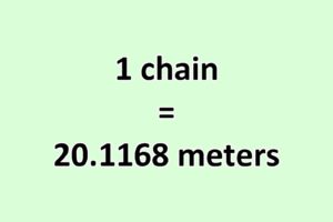 Convert Chain to Meter