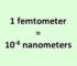 Convert Femtometer to Nanometer