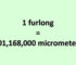 Convert Furlong to Micrometer