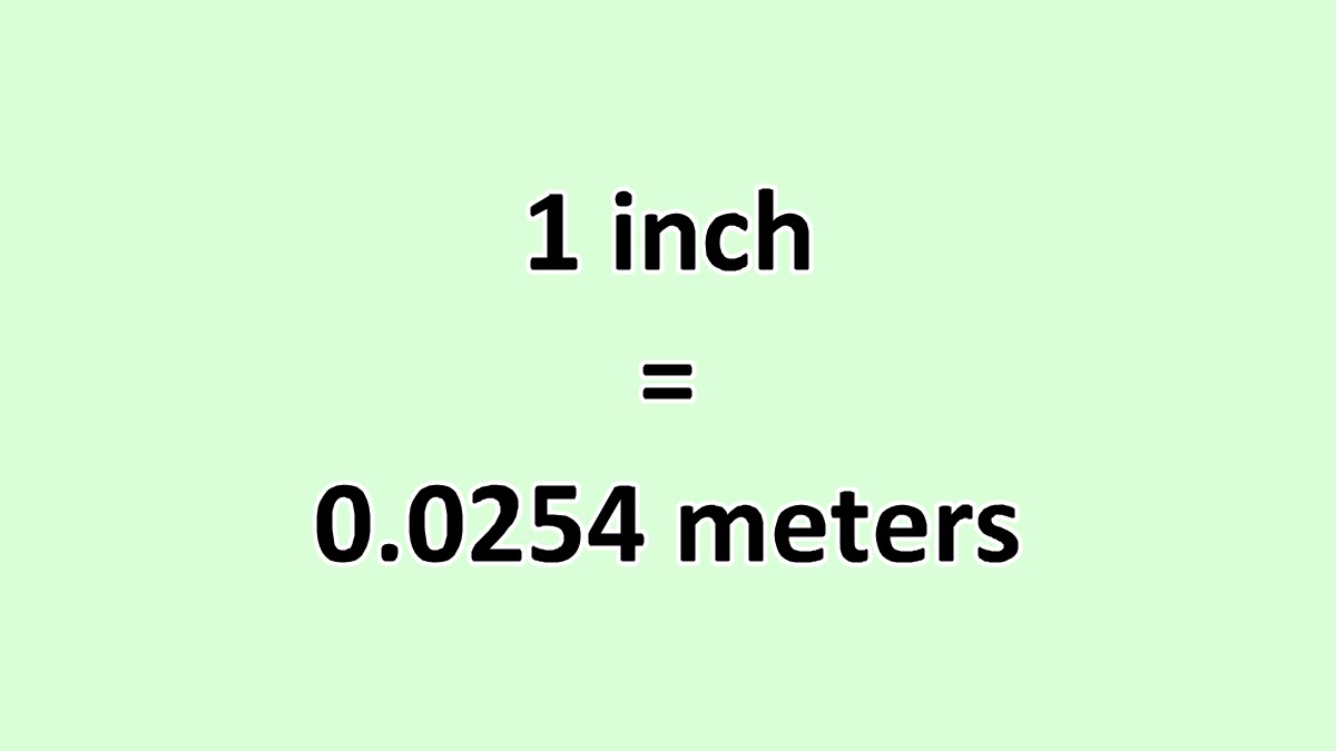 How Many Inches In 3 M