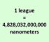 Convert League to Nanometer