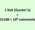 Convert Link (Gunter's, Surveyor's) to Nanometer