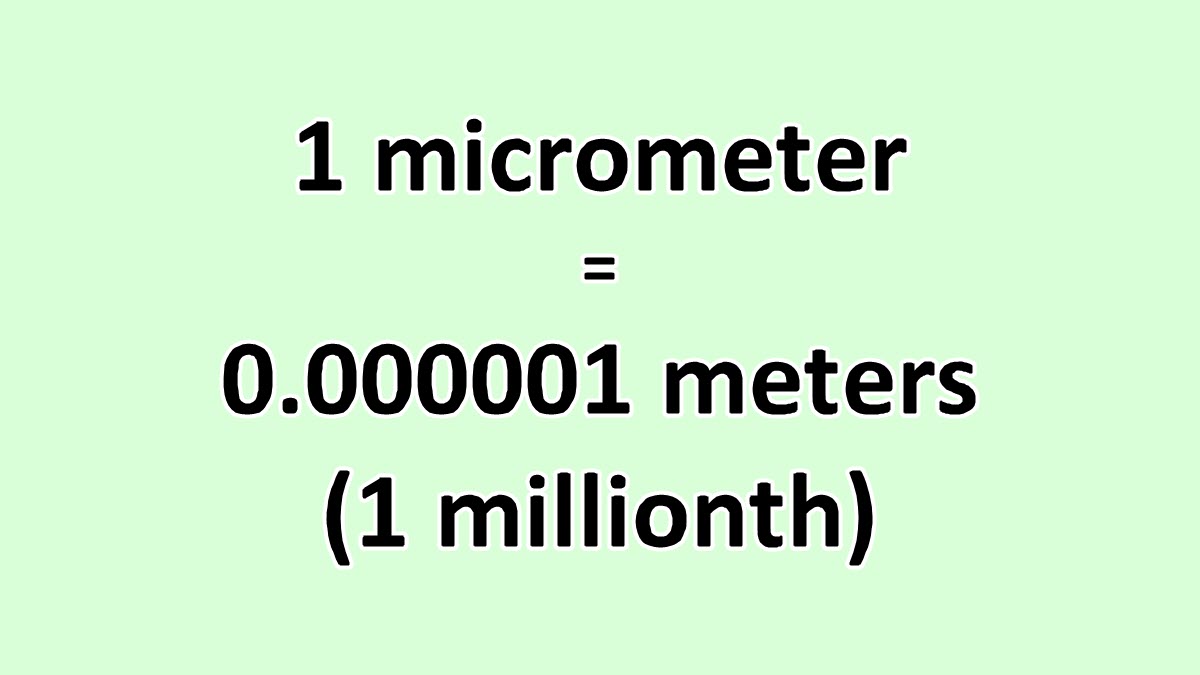 Micrometer To Meter1 