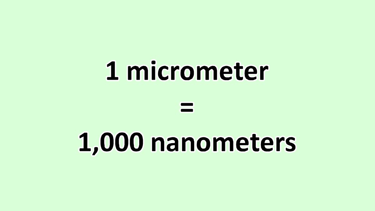 1 Mm Is Equal To How Many Micrometers