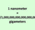Convert Nanometer to Gigameter