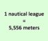 Convert Nautical League to Meter