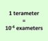 Convert Terameter to Exameter