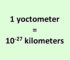 Convert Yoctometer to Kilometer